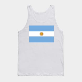 Argentina National Flag Tank Top